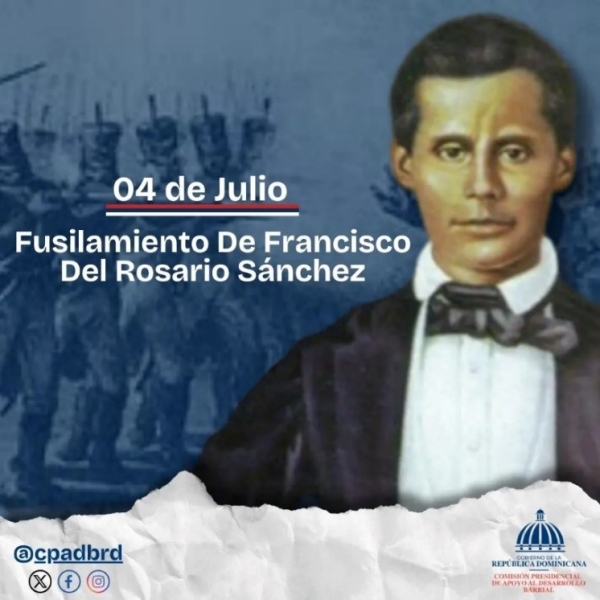 Un día como hoy he fusilado  Francisco del Rosario Sánchez