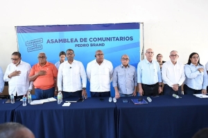 CPADB se reúne con comunitarios de Pedro Brand