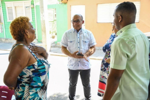 Rolfi Rojas de la CPADB da seguimiento a solicitud realizada al presidente Luis Abinader en Azua