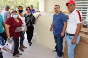 CPADB realizó entrega de enseres del hogar en el Pedregal a familias vulnerables