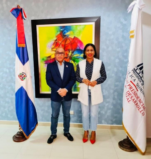 Presidente de la CPADB recibe visita