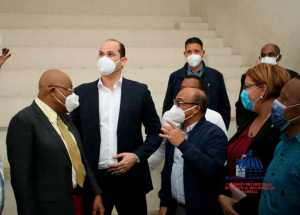 Presidente CPADB recibe el club Bomberitos de Los Guandules