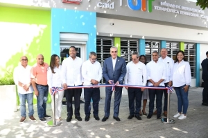 CPADB acompaña presidente Luis Abinader a inauguración del CAID