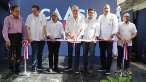 Presidente de la CPADB asiste a inauguracion acueducto