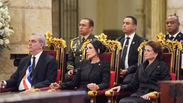 Presidente Abinader encabeza tedeum en la Catedral