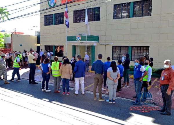 CPADB participó en simulacro de terremoto