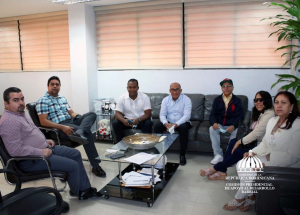 Presidente de la CPADB recibe visita