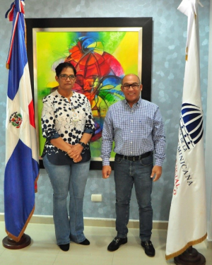 Presidente de la CPADB recibe visita