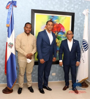 Presidente de la CPADB recibe  visita del director de Banca Solidaria