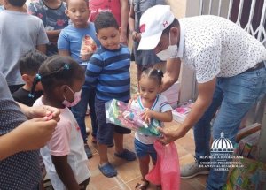CPADB entrega juguete en Manganagua