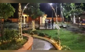 Encendido luces navideñas  parques Hato Viejo y San Luis