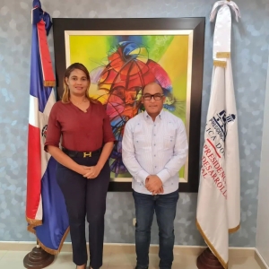 Presidente de la CPADB recibe visita de alcaldesa