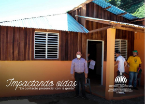 Presidente CPADB entrega casas